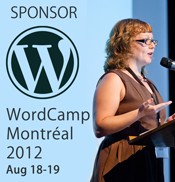 Sponsor of WordCamp Montreal 2012