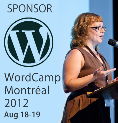 Sponsor or WordCamp Montreal 2012