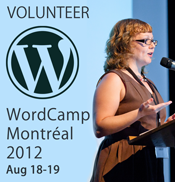 I'm Volunteering at WordCamp Montreal